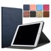 DuraSafe Case for iPad 9.7 Inch 5/6 Gen 2017/2018 & Air 1 / Air 2 [ A1893 A1954 A1822 A1823 A1566 A1567 A1474 A1475 ] Tree Texture Smart Cover Slim Folio Auto Sleep/Wake - Navy Blue