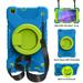 Dteck Case for Samsung Galaxy Tab A 8.0 SM-T290/T295/T297 (2019) Heavy Hybrid Rugged Shockproof Case with Handle Kickstand/Adjustable Shoulder Strap Blue+Green