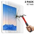 iPad Air/Air 2 / Pro/New iPad 9.7 Screen Protector [2-Pack] Clear iPad Air 2 Tempered Glass Screen Protector 9H Glass Film Cover for iPad Air/Air 2 / Pro 9.7 Inch/New iPad 9.7 2017