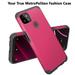 Phone Case for TCL 20 XE Ultra Slim Corner Protection Shock Absorption Hybrid Dual Layer Hard PC + TPU Rubber Armor Defender Cover for TCL 20 XE - Hot Pink