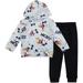 Disney Mickey Mouse Toddler Boys Fleece Pullover Hoodie and Pants Outfit Set Infant to Little Kid