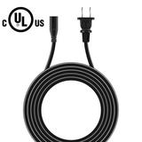 PKPOWER 5FT UL Power Cord for Pyle PWMA220BM Bluetooth phone PA Speaker System
