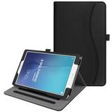 Fintie Case for Samsung Galaxy Tab E 9.6 [Corner Protection] Multi-Angle Viewing Stand Cover with Pocket for Tab E Wi-Fi/Tab E Nook/Tab E Verizon 9.6-Inch Tablet Black