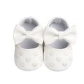 Infant Baby Girls Princess Flats Toddler First Walkers Soft Non-Slip Crib Wedding Dress Shoes Baby Shoes 0-18M