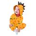 TAIAOJING Baby Romper Dinosaur Long Jumpsuit Hooded Cartoon Printed Boys Girls Sleeve Girls Romper&Jumpsuit One Piece Outfits 3-6 Months