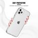 For Apple iPhone 14 Plus (6.7 ) Transparent Glitter Bling Sparkly Hybrid Hard PC Shell & Soft TPU Shock-Absorption Bumper Case Cover fit iPhone 14 Plus - Transparent