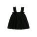 Bagilaanoe Toddler Baby Girl Tulle Dress Pleated Sleeveless A-line Princess Dresses 6M 12M 24M 3T 4T 5T Casual Swing Sundress