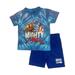 Marvel Avengers Boys Tie-dye T-Shirt and Knit Shorts Set (Toddler Boys)