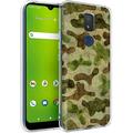 TalkingCase Slim Case Compatible for Cricket Icon 3/Splendor/AT&T Motivate 2 Military Camouflage Print Lightweight Soft USA