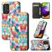 Case for Samsung Galaxy S21 Ultra Case Galaxy S21 Ultra Case Wallet Case PU Leather and Hard PC RFID Blocking Slim Durable Protective Phone Case Cover For Samsung Galaxy S21 Ultra Cube