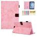 Kindle Fire HD 10 Case - Dteck Folio PU Leather Smart Case Cover with Auto Wake/Sleep Multiple Angles Viewing for All-New Kindle Fire HD 10.1 Tablet (7th Generation 2017 Release) Pink
