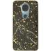 GSA Marble Glitter Case For Motorola Moto E5 Plus E5 Supra XT1924 Black