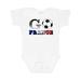 Inktastic Go France- Soccer Football Boys or Girls Baby Bodysuit