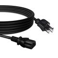 CJP-Geek 6ft/1.8m UL Listed AC IN Power Cord Cable Plug Lead for for Panasonic TC-P46C2 TC-P50S2 TC-P54S2 TC-P46S2 TC-P42S2 TC-P50G20 TC-P54G20 TC-L37C22 TC-L37U22 TC-L32U22 TC-L42U22 Plasma HD TV