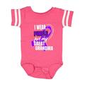 Inktastic I Wear Purple for My Great Grandma Pancreatic Cancer Awareness Boys or Girls Baby Bodysuit