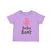 Inktastic Baby Bear Little Bear Bear Cub - Pink Brown Girls Toddler T-Shirt