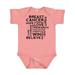Inktastic Breast Cancer Awareness Month Saying Boys or Girls Baby Bodysuit