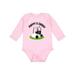 Inktastic Poppy s Caddy Golf Cart Grandchild Boys or Girls Long Sleeve Baby Bodysuit