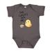 Inktastic The Chicks Dig Me Easter Baby Chick with Basket and Eggs Boys or Girls Baby Bodysuit