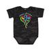 Inktastic Autism Awareness Heart Ribbon and Puzzle Pieces Boys or Girls Baby Bodysuit