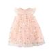 Bullpiano Baby Girls Dresses Kids Outfit Wedding Flower Dress Summer Toddler Baby Girls Summer Dress Baby Flower Girl Dress Holiday Dress