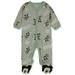 Disney Mickey Mouse Baby Boys Footed Coveralls - gray multi 6 - 9 months (Newborn)