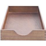 Rebrilliant Wood Desk Tray, Letter Size Wood in Brown | 2.8 H x 11.5 W x 13.7 D in | Wayfair CVRCW07212