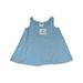 Mulberribush Infant / Toddler Girls Sleeveless Cotton Sundress Jumper Dress 27529-18Months (Bright Blue Flower)
