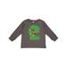 Inktastic 2nd Birthday Jungle Monkey Childs Boys or Girls Long Sleeve Toddler T-Shirt