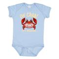 Inktastic Monday Crab Funny Joke Boys or Girls Baby Bodysuit