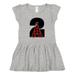 Inktastic 2nd Birthday Buffalo Plaid Teepee Girls Toddler Dress