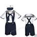 SAILOR SHORTS SUIT FOR INFANT TODDLER & BOY NAVY OUTFITS size S M L XL 2T 3T 4T