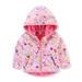 Verugu Toddler Baby Girls Boys Winter Coat Thicken Warm Jackets Baby Hooded Snow Outwear Coat Kids Warm Cartoon Winter Fleece Jackets Sweatshirt Hooded Coats Watermelon Red 5-6 Years