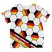 World Cup Germany Soccer Ball All Over Toddler T Shirt Multi 2T