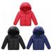 Bullpiano Kids Baby Boy Girl OutWear Coat Winter Warm Hooded Puffer Lightweight Water-Resistant Jacket Coat