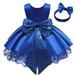 Girls Clothes Summer Princess Sweet Dress For Kids Toddler Kids Baby Girls Ruffle Lace Embroidery Sequin Bowknot Princess Dresses Tutu Gown Pageant Wedding Party Dress With Headwear