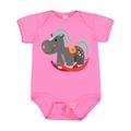 Inktastic Rocking Horse Childs Toy Boys or Girls Baby Bodysuit