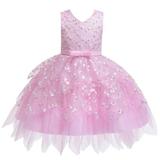 Girls Wedding Dress Princess Dress Mesh Tutu Skirt Baby Toddlers Dress Skirt