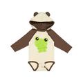 Inktastic Cute Frog Little Frog Baby Frog Green Frog Boys or Girls Long Sleeve Baby Bodysuit