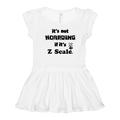 Inktastic It s Not Hoarding if it s Z Scale Girls Toddler Dress