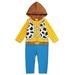 Disney Pixar Toy Story Woody Toddler Boys Zip Up Coverall Newborn to Toddler