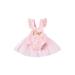 Sunisery Baby Girl First Birthday Dress One Piece Sleeveless Ruffle Lace Open Back Birthday Romper Princess Dress Bodysuit