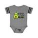 Inktastic Auntie s Little Avocado with Cute Baby Avocado Boys or Girls Baby Bodysuit