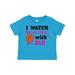 Inktastic I Watch Basketball with Dad Boys or Girls Toddler T-Shirt