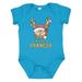 Inktastic Gigi s Little Prancer Cute Reindeer with Ornaments Boys or Girls Baby Bodysuit