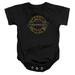 Chevrolet Genuine Chevy Parts Distressed Sign Infant Snapsuit Black