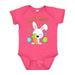 Inktastic Happy Easter Bunny with Eggs and Carrot Boys or Girls Baby Bodysuit