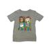 Jumping Beans Paw Patrol Toddler Boys Speckled Gray Puppy T-Shirt Tee Shirt 3T