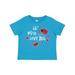 Inktastic Lil Miss Love Bug with Lady Bug and Hearts Girls Toddler T-Shirt