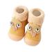 Boys Girls Casual Sneakers Warm Stocking Girls Knit Socks Kids Rubber Soft Solid Sole Slipper Toddler Baby Boys Shoes Baby Shoes
